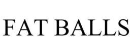 FAT BALLS trademark