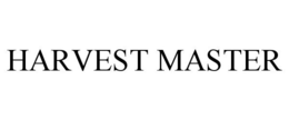 HARVEST MASTER trademark