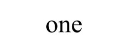ONE trademark