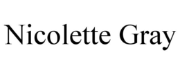 NICOLETTE GRAY trademark