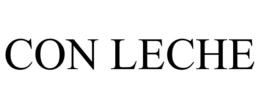 CON LECHE trademark