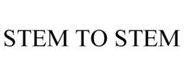 STEM TO STEM trademark