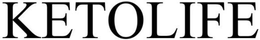 KETOLIFE trademark