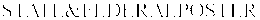 STATE&FEDERALPOSTER trademark