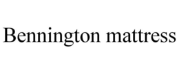 BENNINGTON MATTRESS trademark