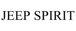 JEEP SPIRIT trademark