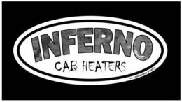 INFERNO CAB HEATERS BY UNIVERSAL PARTS trademark