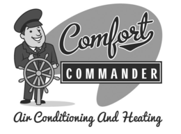 COMFORT COMMANDER AIR CONDITIONING AND HEATING trademark