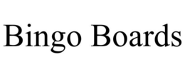 BINGO BOARDS trademark