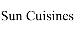 SUN CUISINES trademark