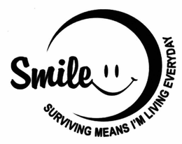SMILE SURVIVING MEANS I'M LIVING EVERYDAY trademark