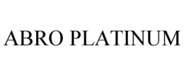 ABRO PLATINUM trademark