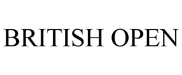 BRITISH OPEN trademark