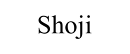 SHOJI trademark