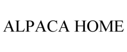 ALPACA HOME trademark