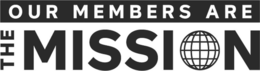 OUR MEMBERS ARE THE MISSION trademark