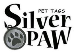 SILVER PAW PET TAGS trademark