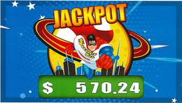 SUPER TAB JACKPOT $570.24 trademark