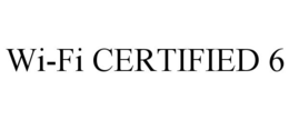 WI-FI CERTIFIED 6 trademark