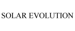 SOLAR EVOLUTION trademark