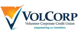 V VOLCORP VOLUNTEER CORPORATE CREDIT UNION EMPOWERING OUR MEMBERS. trademark