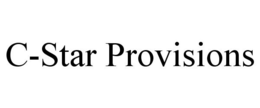 C-STAR PROVISIONS trademark
