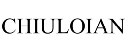 CHIULOIAN trademark