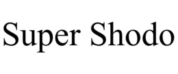 SUPER SHODO trademark