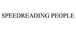 SPEEDREADING PEOPLE trademark