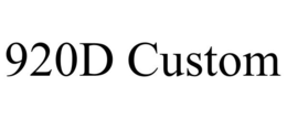 920D CUSTOM trademark