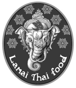 [HINDU CHARACTER"OM"] LAMAI THAI FOOD trademark