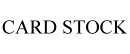CARD STOCK trademark