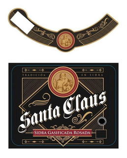 SANTA CLAUS SIDRA GASIFICADA ROSADA TRADICIÓN EN SIDRA trademark