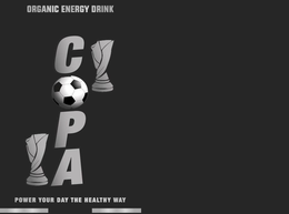 ORGANIC ENERGY DRINK COPA POWER YOUR DAY THE HEALTHY WAY trademark
