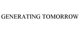GENERATING TOMORROW trademark