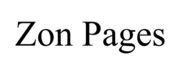 ZON PAGES trademark