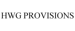 HWG PROVISIONS trademark