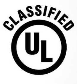 UL CLASSIFIED trademark