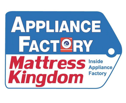 APPLIANCE FACTORY MATTRESS KINGDOM INSIDE APPLIANCE FACTORY trademark