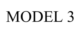 MODEL 3 trademark
