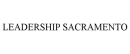 LEADERSHIP SACRAMENTO trademark