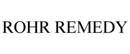 ROHR REMEDY trademark