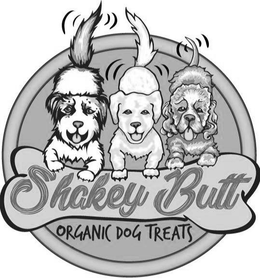 SHAKEY BUTT ORGANIC DOG TREATS trademark
