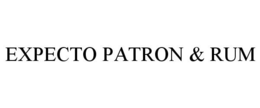 EXPECTO PATRON & RUM trademark
