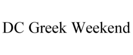 DC GREEK WEEKEND trademark