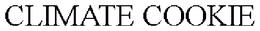 CLIMATE COOKIE trademark