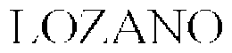 LOZANO trademark