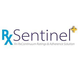 RXSENTINEL+ AN RXCONTINUUM RATINGS & ADHERENCE SOLUTION trademark