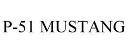 P-51 MUSTANG trademark