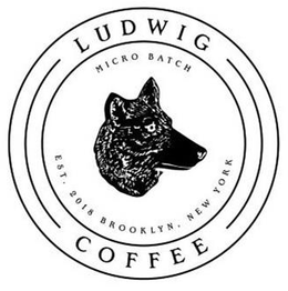 LUDWIG MICRO BATCH EST. 2018 BROOKLYN,NEW YORK COFFEE trademark